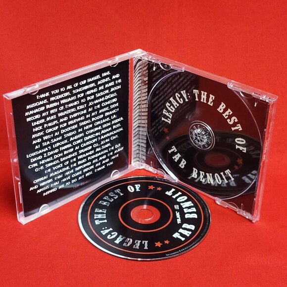 Legacy The Best of Tab Benoit CD 2012 Signed - Picture 6 of 8